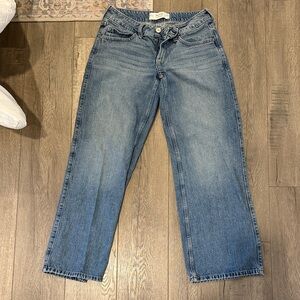 Hollister Women's Relaxed Blue Jeans